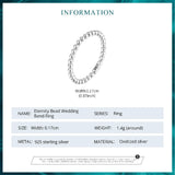 WOSTU Wedding Band Rings for Women 925 Sterling Silver AAA Zircon Stackable Engagement Crossed Rings Simple Jewelry Party Gift