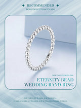 WOSTU Wedding Band Rings for Women 925 Sterling Silver AAA Zircon Stackable Engagement Crossed Rings Simple Jewelry Party Gift