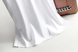 AOSSVIAO 2026 Spaghetti Strap Top Women Halter V Neck Basic White Cami Sleeveless Satin Silk Tank Tops Women'S Summer Camisole