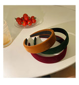 Winter Thick Headbands for Women Velvet Sponge Hairband Girls Wide Hair Bezel  Elasticity Padded Headwear Hair Accessories