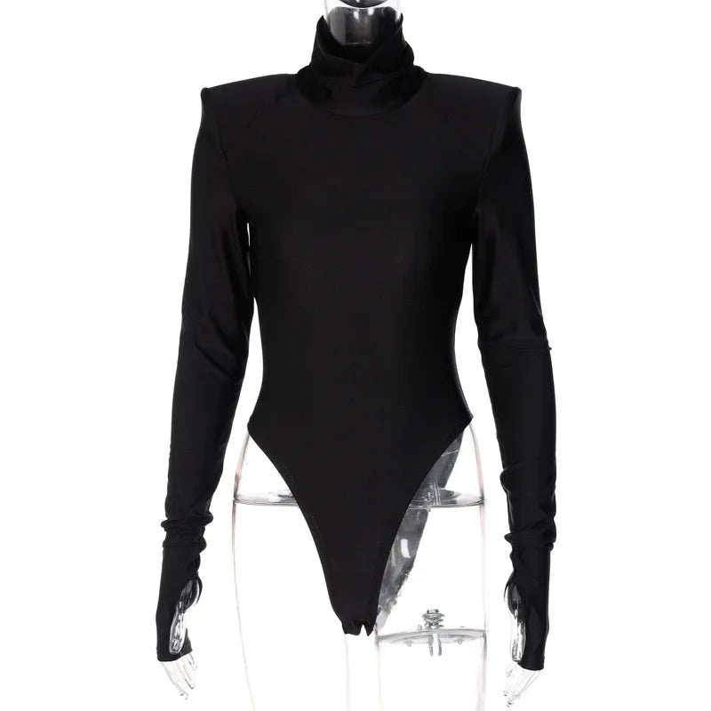 AHAgaga Loungewear Long Sleeve Fitness Rompers Women Jumpsuits Sexy Office Lady Fashion Bodysuits One Piece Female Overalls Tops
