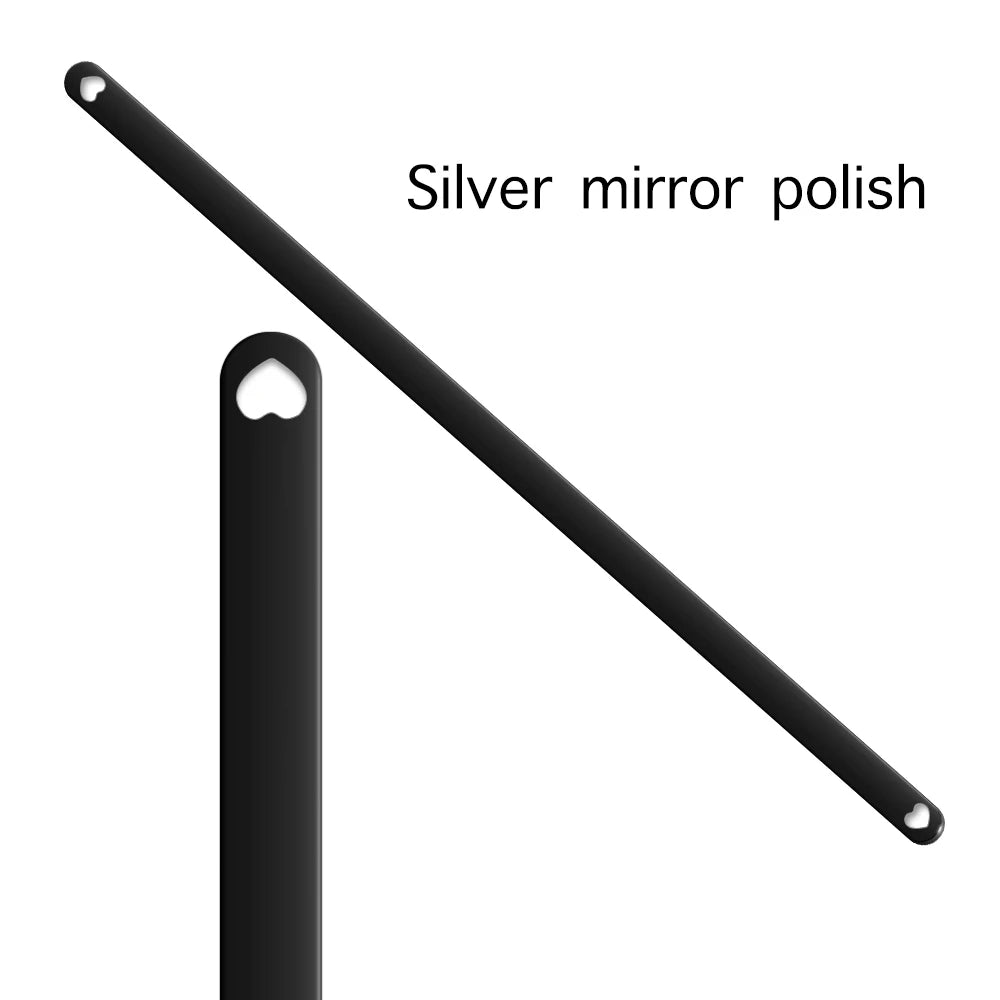 Charms Blank 304 Stainless Steel Cuff Bangle Plain Rod Bracelet Diy Laser Engraving Bracelet Jewelry Making Accessories