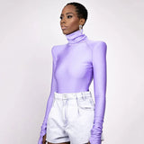 AHAgaga Loungewear Long Sleeve Fitness Rompers Women Jumpsuits Sexy Office Lady Fashion Bodysuits One Piece Female Overalls Tops