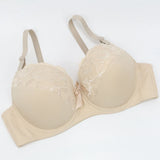 BCDE Cup Bras Sexy Lace Massage Ladies Push Up Brassiere Floral Female lingerie Underwire Women Underwear