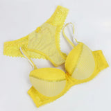 DaiNaFang Push Up Women Bras Set For Big Boops Sexy Lace Underwear Panties BCDE Cup Ladies Plus Size French Female Lingerie