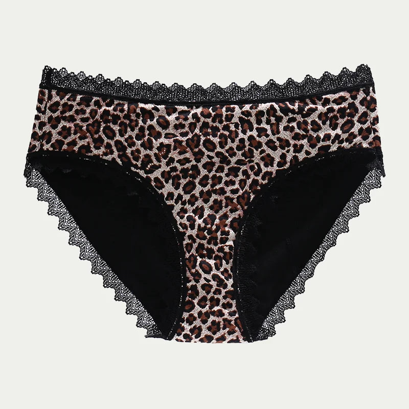 4-Layer Leakproof Menstrual Period Panties Fast Absorbent Underwear Sexy Lace Women Menstrual Briefs Plus Size Lingerie 5XL 6XL