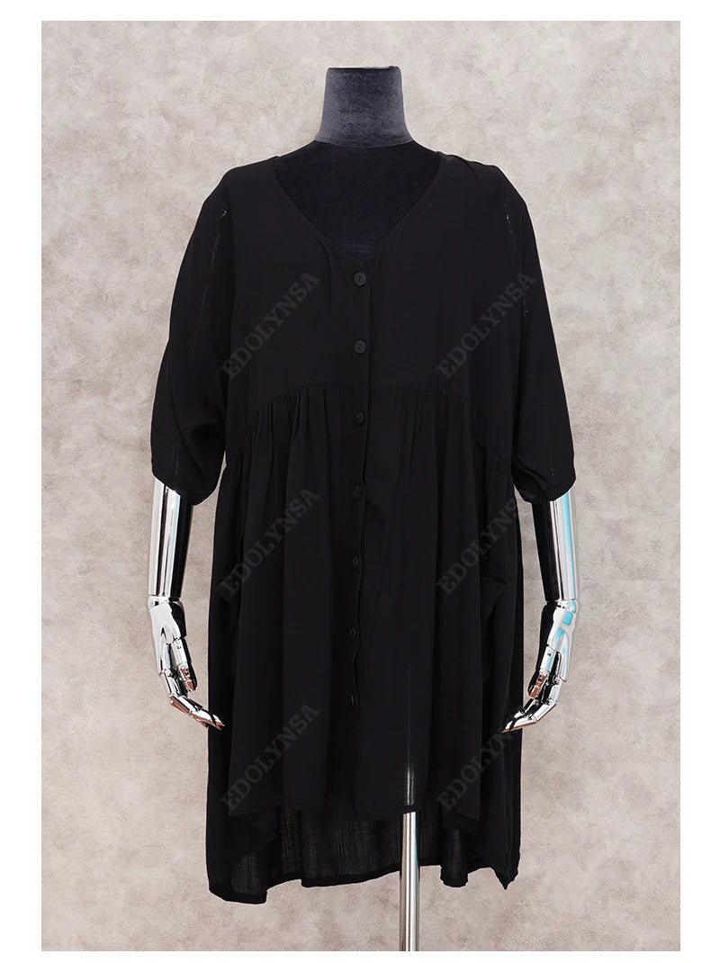 New Cover-ups 2023 Sexy V-neck Summer Beach Dress Tunic Women Casual Beachwear Swimsuit Cover Up Sarong Plage N771
