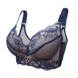 FallSweet Push Up Padded Bras for Women Lace Plus Size Bra Add Two Cup Underwire Brassiere A B C Cup Sexy Female Lingerie