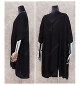 New Cover-ups 2023 Sexy V-neck Summer Beach Dress Tunic Women Casual Beachwear Swimsuit Cover Up Sarong Plage N771