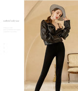Winter Leggings For Women Warm Leggins Solid Color Velvet Leggins High Waist Leggings Stretchy Leggings dropshipping