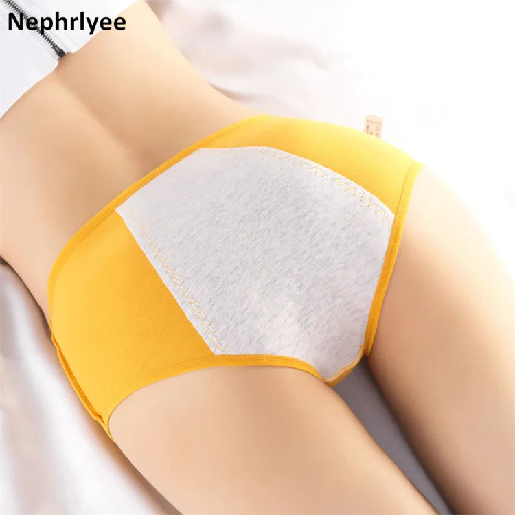 2024 Leak Proof Menstrual Panties Women Period Panties Cotton Underwear Sexy Physiological Pants Women's Briefs