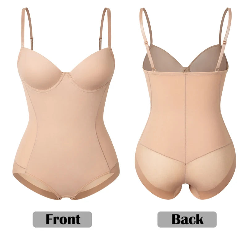 Shapewear Bodysuit for Women Tummy Control Butt Lifter Panties Waist Trainer Stomach Body Shaper Slimming Underwear Girdles