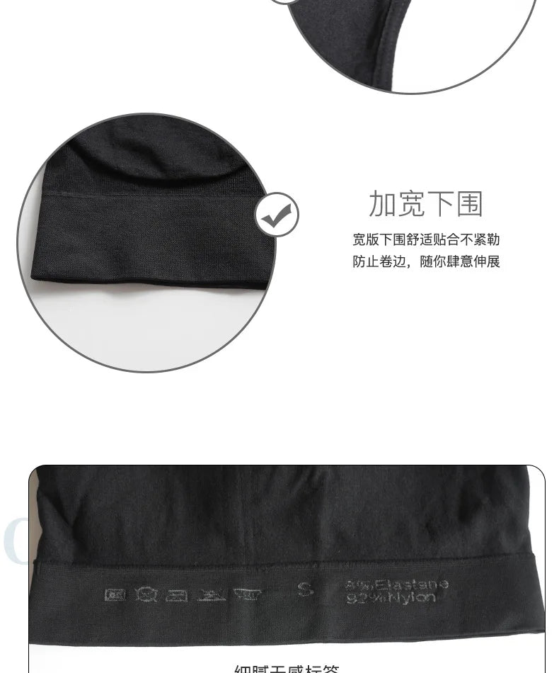 Women Sports Bra Without pad Sleep Brassiere Underwear sleep yoga sports bra vest Plus Size Top no sponge insert pad Bralette