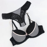 DaiNaFang Push Up Women Bras Set For Big Boops Sexy Lace Underwear Panties BCDE Cup Ladies Plus Size French Female Lingerie