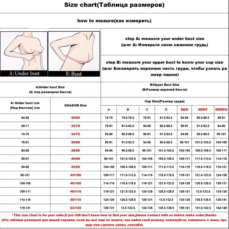 DaiNaFang Push Up Women Bras Set For Big Boops Sexy Lace Underwear Panties BCDE Cup Ladies Plus Size French Female Lingerie
