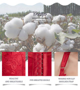 FallSweet Push Up Lace Bras for Women Sexy Plus Size Brassiere Comfort Underwear Female Wide Straps on the Back Sutian Feminino
