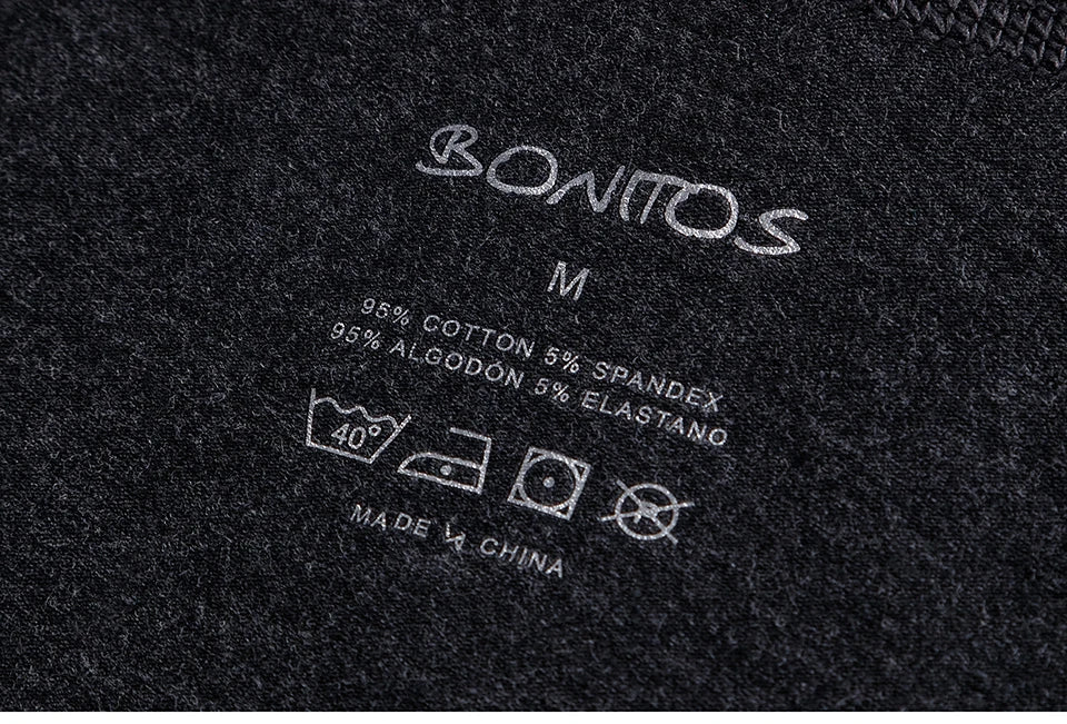 BONITOS Men Boxer Long Leg Boxer Men Underwear Men Underpants Erkek Natural Cotton Sexy Boxer Shorts Top Brand Underwear Soft
