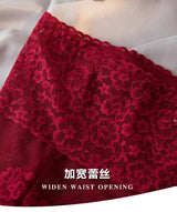 Women Lace High Waist Panties Sexy Mesh Girdle Waist Underwear Quality Plus Size Butt Lifter Knickers Tummy Slim Control Briefs