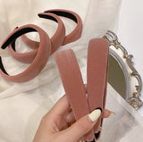 Winter Thick Headbands for Women Velvet Sponge Hairband Girls Wide Hair Bezel  Elasticity Padded Headwear Hair Accessories