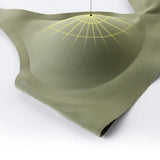 2Pcs/Set Seamless Bras For Women Wireless Underwear Push Up Bralette Soft Padded Deep V Sexy Lingerie Sleepwear Intimates S-3XL