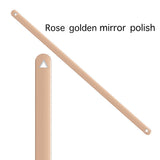 Charms Blank 304 Stainless Steel Cuff Bangle Plain Rod Bracelet Diy Laser Engraving Bracelet Jewelry Making Accessories
