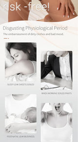 4-Layer Leakproof Menstrual Period Panties Fast Absorbent Underwear Sexy Lace Women Menstrual Briefs Plus Size Lingerie 5XL 6XL