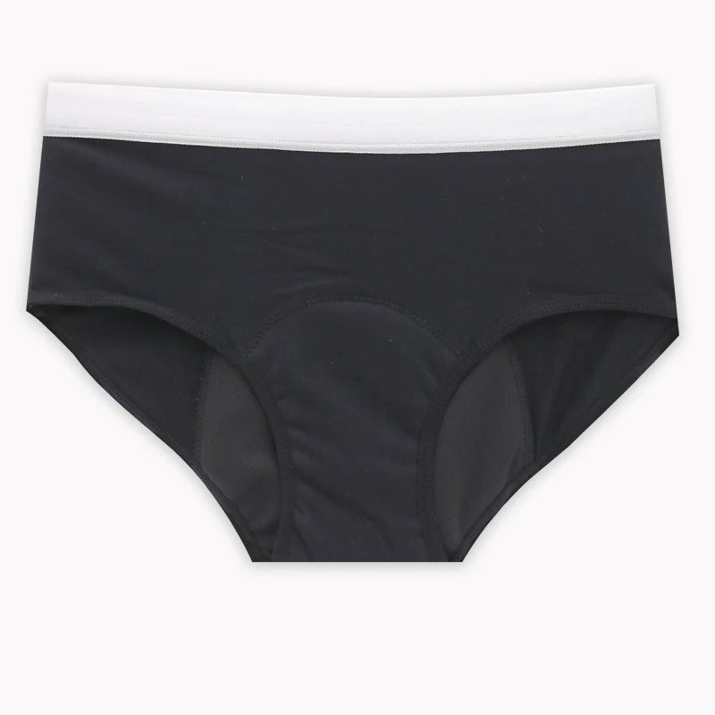 4-Layer Leakproof Menstrual Period Panties Fast Absorbent Underwear Sexy Lace Women Menstrual Briefs Plus Size Lingerie 5XL 6XL