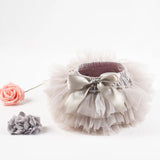 Baby Girls Tulle Tutu Bloomers Infant Newborn Diapers Cover 2pcs Short Skirts+Headband Set Girls Skirts Rainbow Baby Skirt