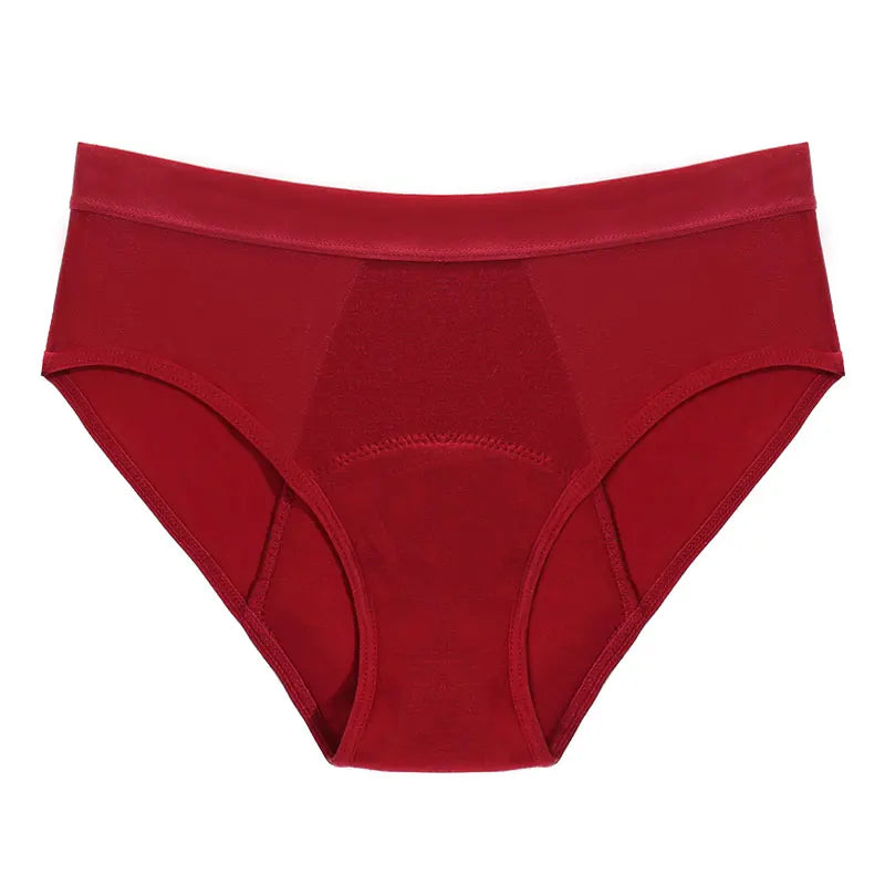 4-Layer Leakproof Menstrual Period Panties Fast Absorbent Underwear Sexy Lace Women Menstrual Briefs Plus Size Lingerie 5XL 6XL