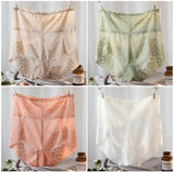 Women Lace High Waist Panties Sexy Mesh Girdle Waist Underwear Quality Plus Size Butt Lifter Knickers Tummy Slim Control Briefs