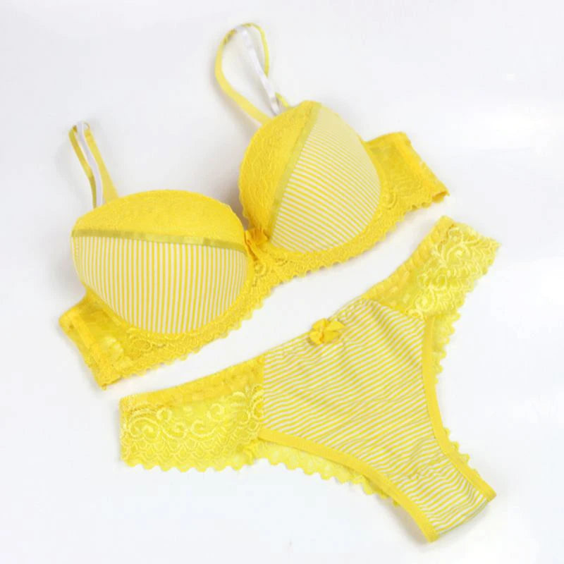DaiNaFang Push Up Women Bras Set For Big Boops Sexy Lace Underwear Panties BCDE Cup Ladies Plus Size French Female Lingerie