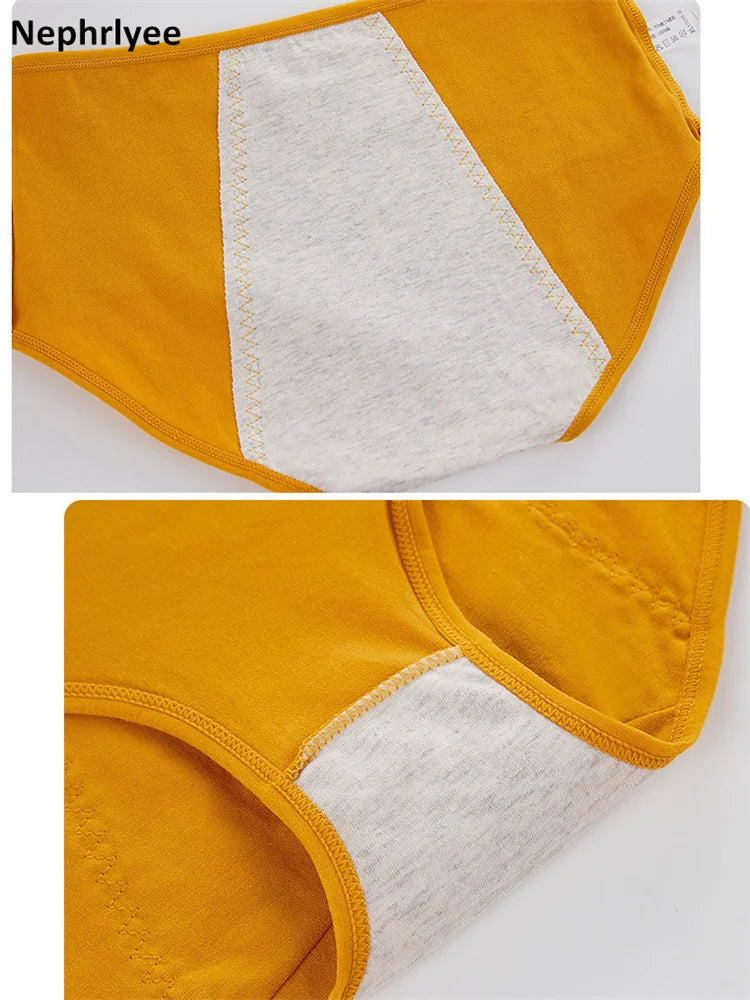 2024 Leak Proof Menstrual Panties Women Period Panties Cotton Underwear Sexy Physiological Pants Women's Briefs