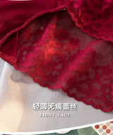 Women Lace High Waist Panties Sexy Mesh Girdle Waist Underwear Quality Plus Size Butt Lifter Knickers Tummy Slim Control Briefs