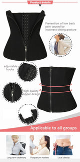 Women Tummy Control Waist Slimming Belt Weight Loss Waist Trainer Body Shaper Corset Belly Sheath Tummy Trimmer Cincher Sports