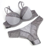 DaiNaFang Push Up Women Bras Set For Big Boops Sexy Lace Underwear Panties BCDE Cup Ladies Plus Size French Female Lingerie