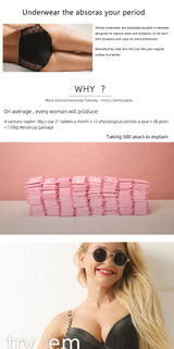 4-Layer Leakproof Menstrual Period Panties Fast Absorbent Underwear Sexy Lace Women Menstrual Briefs Plus Size Lingerie 5XL 6XL