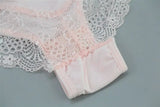 New Fashion Bralette Sexy Lingerie Seamless Push Up Bra Sets Front Closure Candy Color Underwear Women Small Size Brassiere