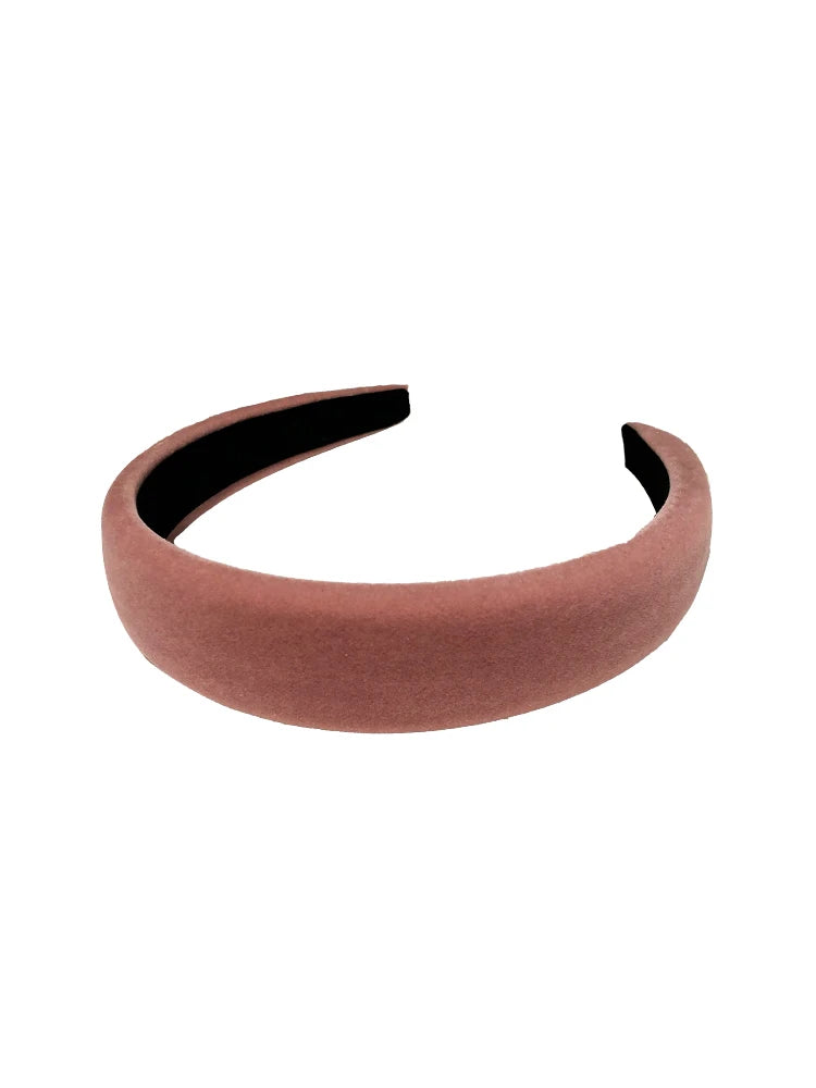 Winter Thick Headbands for Women Velvet Sponge Hairband Girls Wide Hair Bezel  Elasticity Padded Headwear Hair Accessories