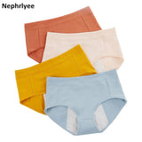 2024 Leak Proof Menstrual Panties Women Period Panties Cotton Underwear Sexy Physiological Pants Women's Briefs
