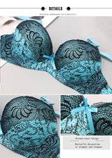 2024 New Sexy Bra Sets For Women 3 Piece Underwear Strap Transparent BCDEF Cup Female Beige Black Blue Purple Red White Lingerie