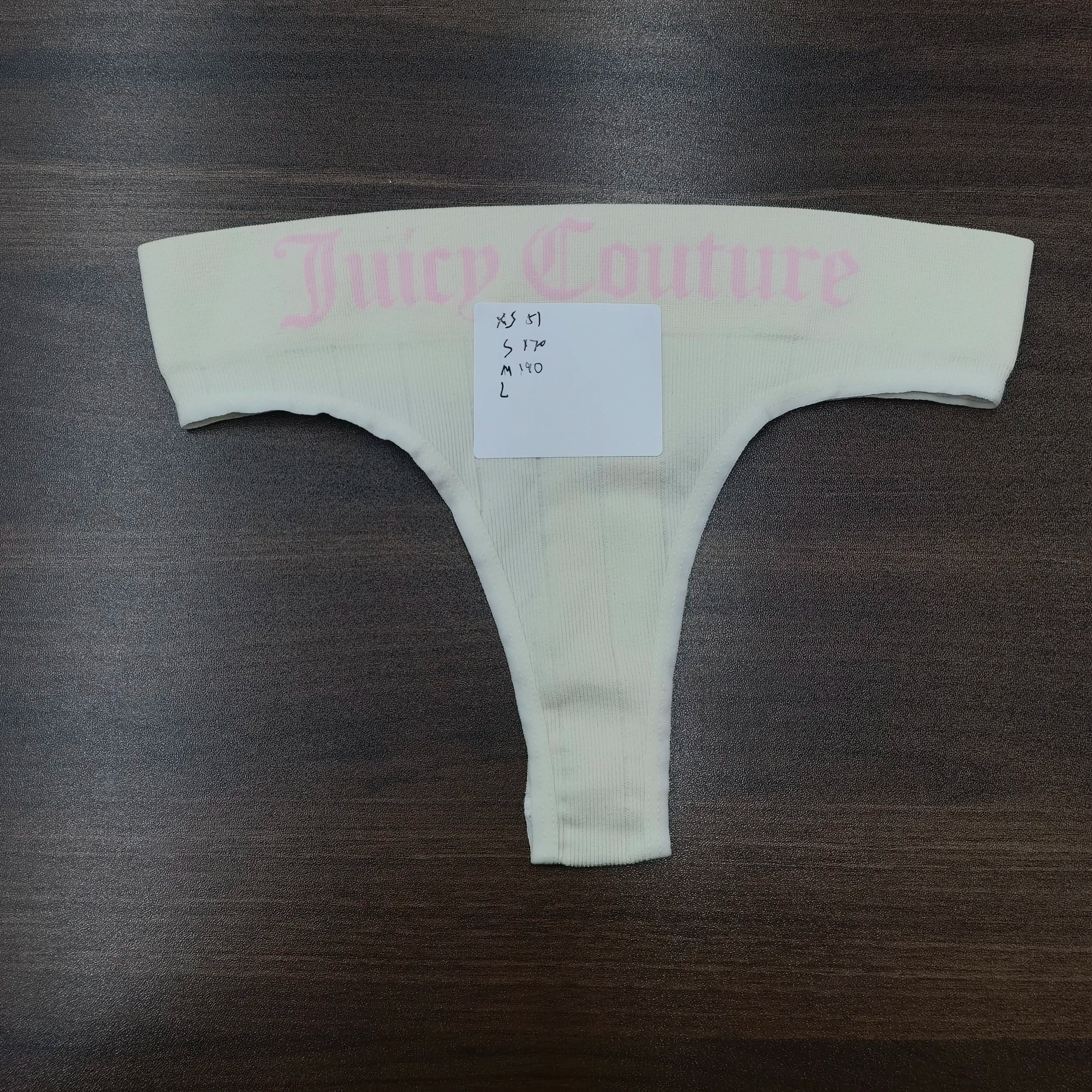 Women's Panties Sexy Juicy Couture Style Underwear Sexy Hot Lingerie T-pants for Ladies Thongs Japanese Women Seamless G-String