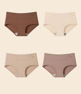 4PCS High Waist Women's Panties Body Shaper Underwear Breathable Cotton Underpants  Plus Size M-5XL Panty Slimming Female Briefs