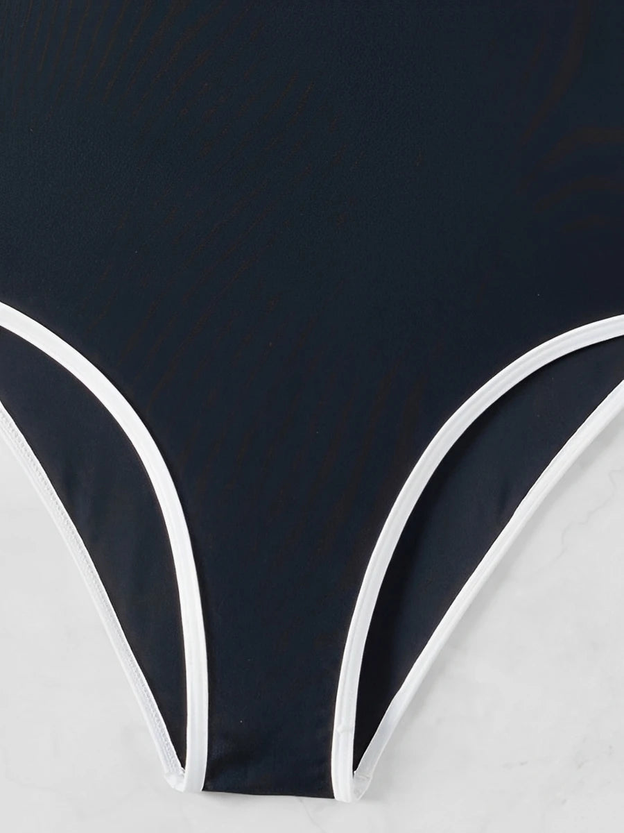 2026 Sexy Strappy Swimsuit One Piece Black Swimwear Female Solid Bathers Bathing Swimming Swim Suit Beachwear