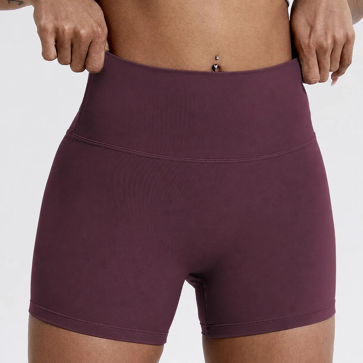 Hearuisavy Summer Running Sports Shorts Women Buttock Lift Leggings Women Cycling Slim Fit Workout Shorts High Waist Yoga Shorts
