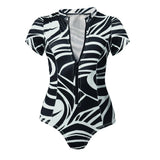 2026 Surfing Sport Swimsuit Long Sleeves Women One Piece Swimsuit  Swimwear Solid Monokini Bathing Suit Tropical Bodysuit Female