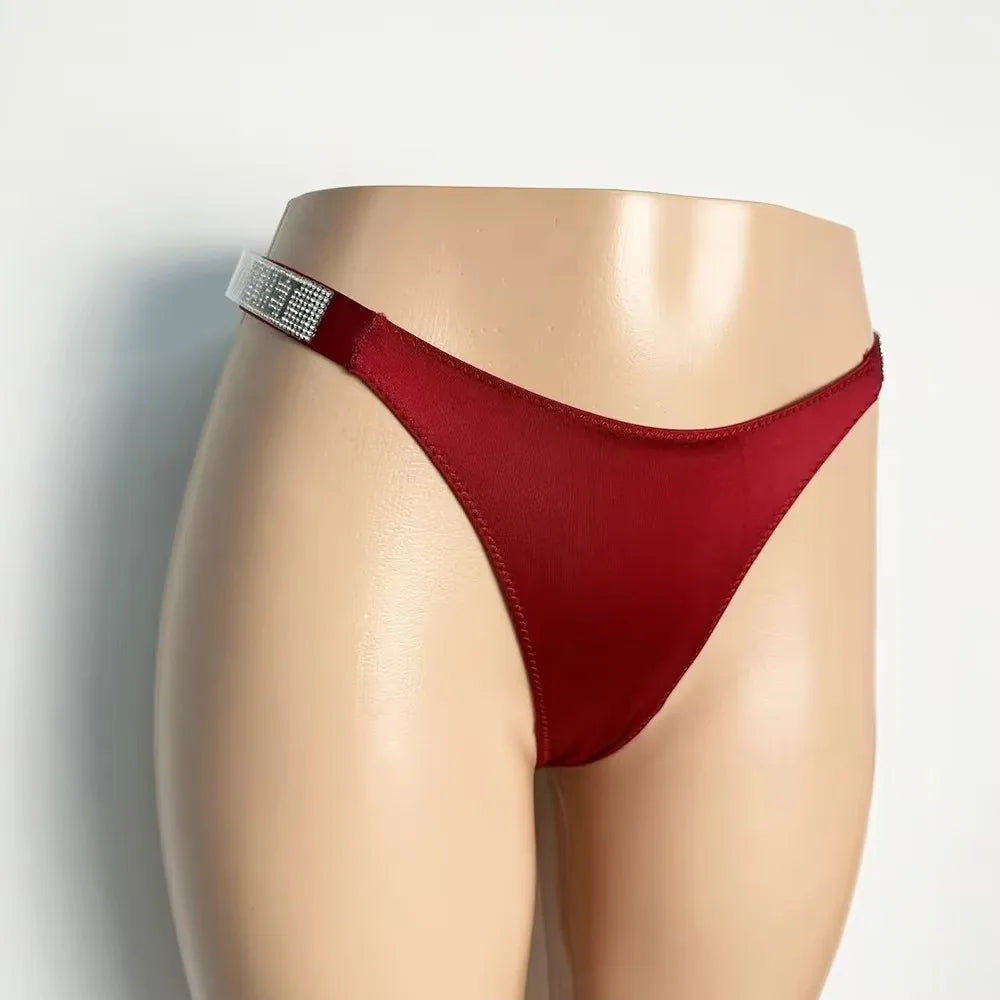 3PCS Victoria's Secret Lace Thongs Woman Comfortable Breathable Panty High Waist Women Underwear Sexy Lingerie Panties Seamless