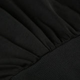 Goth Dark Autumn Winter Faux Fur Collar Solid Hooded Coats Women Casual Slim Waist Zip Hoodies Gothic Jackets Chic Streetwear
