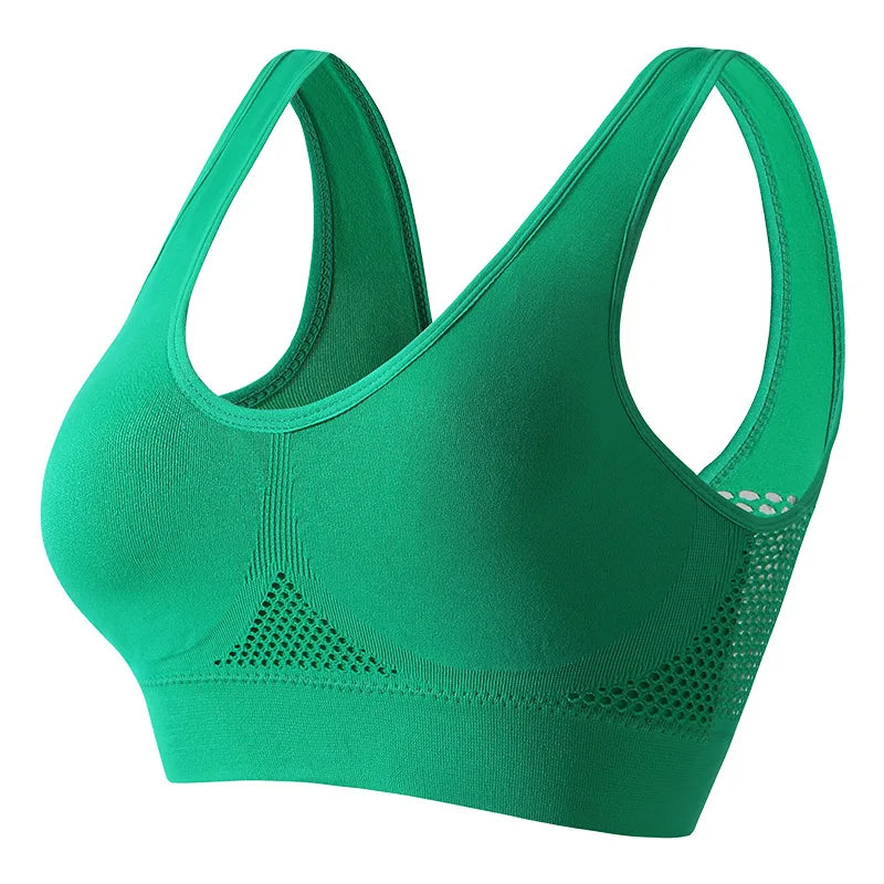 Beautiful Back Sports Bra Shockproof Running Fitness Anti-sagging Upper Collection Soft Support High-strength Women's Yoga Vest