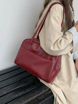 Korean Style Large Capacity Single Shoulder Women's Bag Versatile Vintage Underarm Bag Autumn 2025 New Arrival Tote Bag