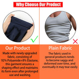 Men Slimming Body Shaper Abdomen Reducer Underwear Tank Top Sleevelss Wide Strap Shapewear Fitness Posture Correct Belly Abdominal Fat Reducer Vest Breathable Soft Waist Trainer S-3XL